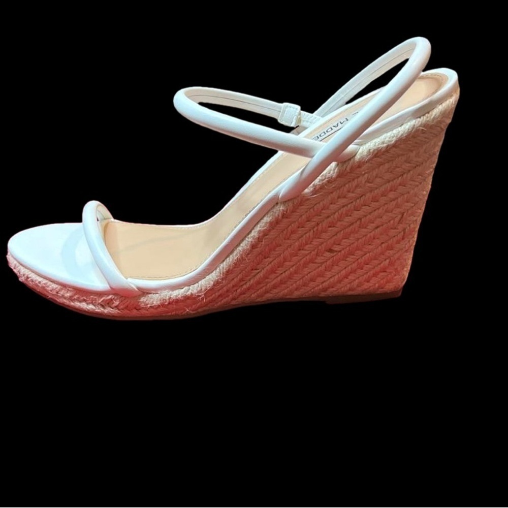 Steve Madden Espadrille Wedges, Size 10 - Picture 5 of 10
